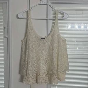 Lacy tank top